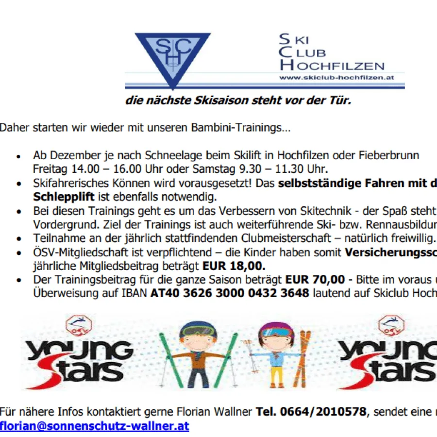 Bambini Training
